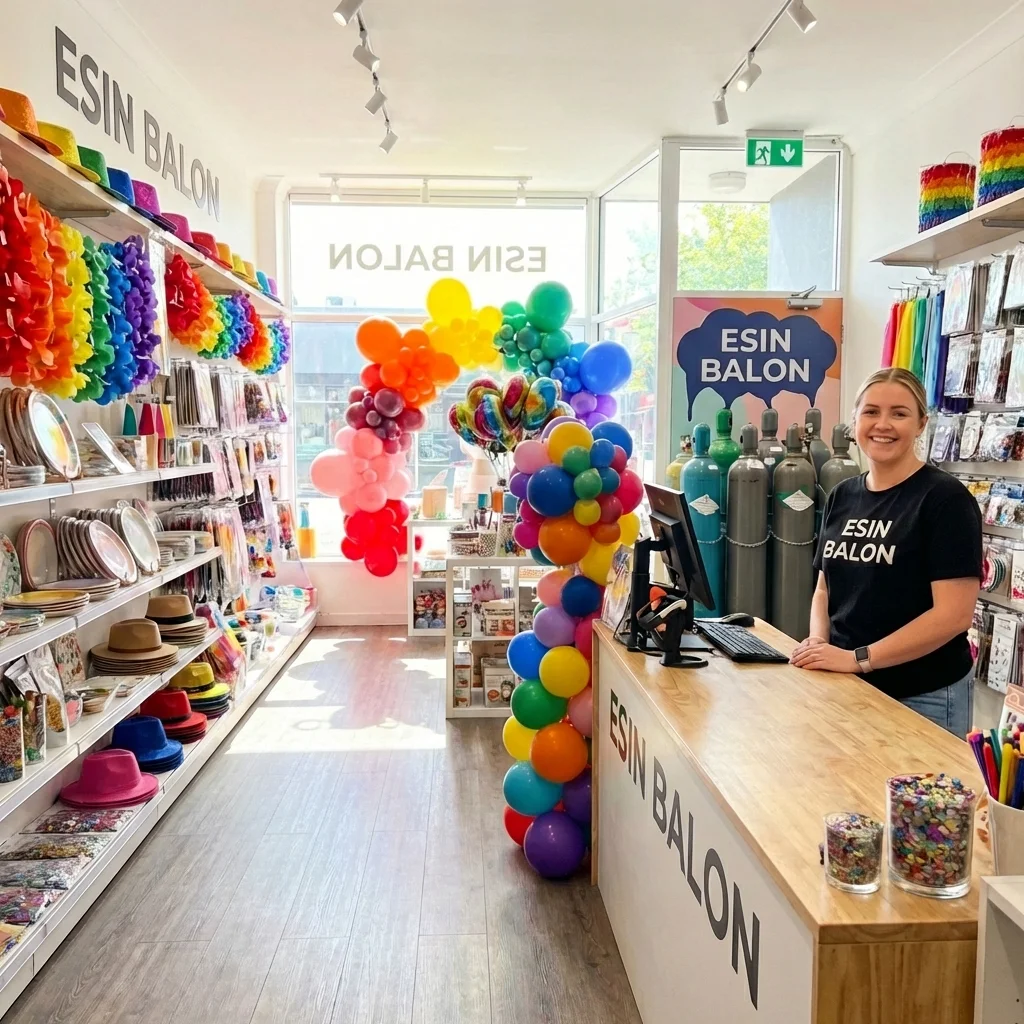 Esin Balon Mağaza İçi